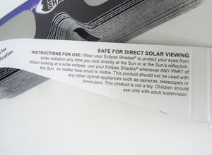 Eclipse Glasses - ISO Certified