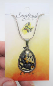 Anise Swallowtail Pendant Necklace