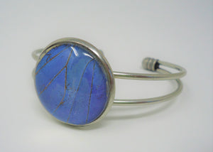 Blue Morpho Butterfly Bracelet