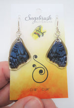 Brilliant Blue Butterfly Resin Earrings
