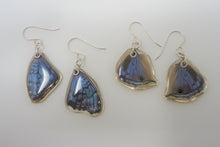 Brilliant Blue Butterfly Resin Earrings