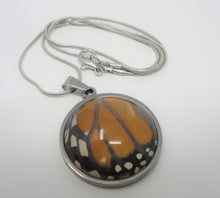 Monarch Butterfly Pendant Necklace