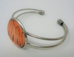 Fire Orange Tip Butterfly Bracelet