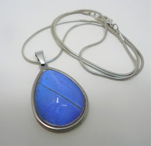 Blue Morpho Pendant Necklace