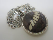 Lorquin's Admiral Butterfly Double Sided Pendant Necklace