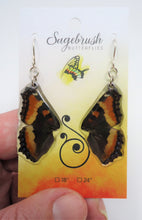 Milbert's Tortoiseshell Butterfly Resin Earrings