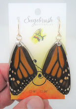 Monarch Butterfly Resin Earrings