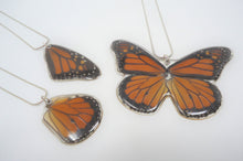 Monarch Butterfly Resin Necklace