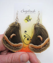 Robin Moth Resin Earrings
